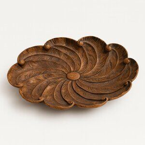 Wood-like trinket tray